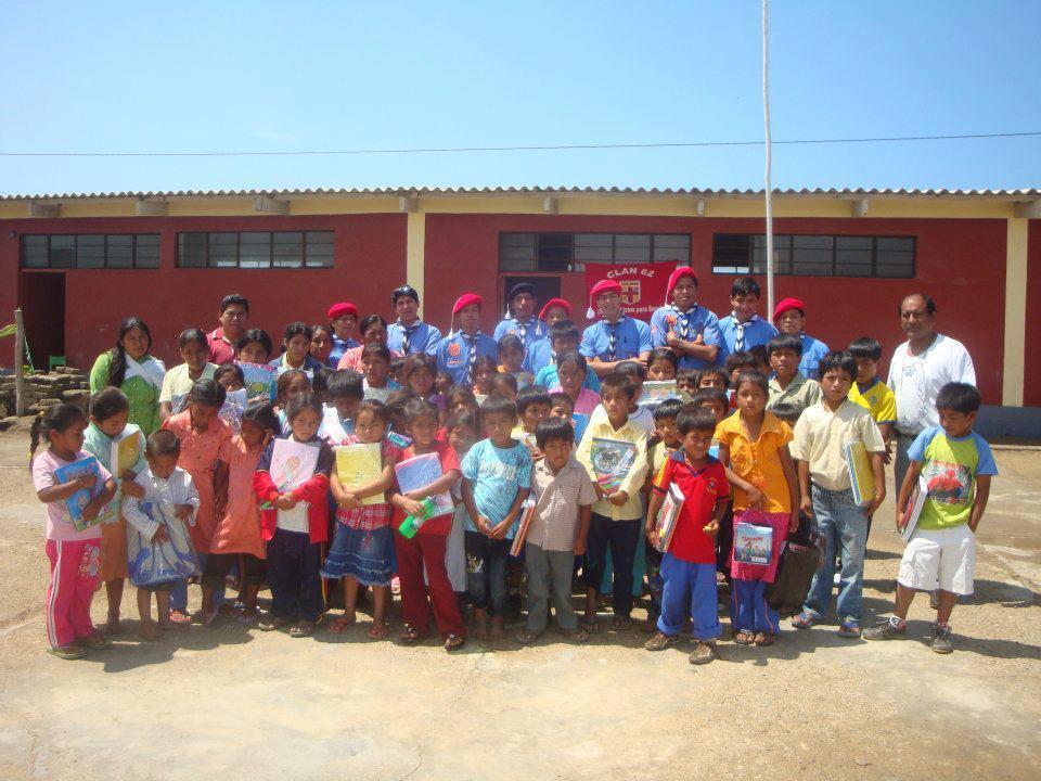 Proyecto de Servicio: "Los Scouts y la Comunidad unidos por el futuro de la niñez estudiantil lambayecana"