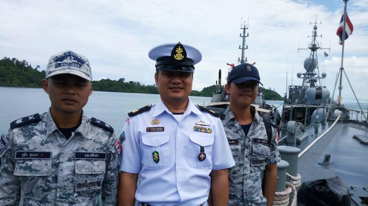 Volunteering to Sea Scout Course: Tsunami (สึนามิ) -affected school