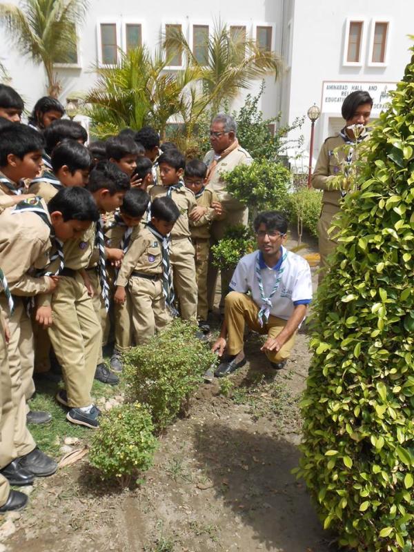 Official launching of Messenger of Peace (MoP) activities by Ismaili District Boy Scouts Association, Karachi
