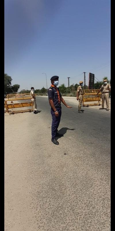 Help with police in covid-19