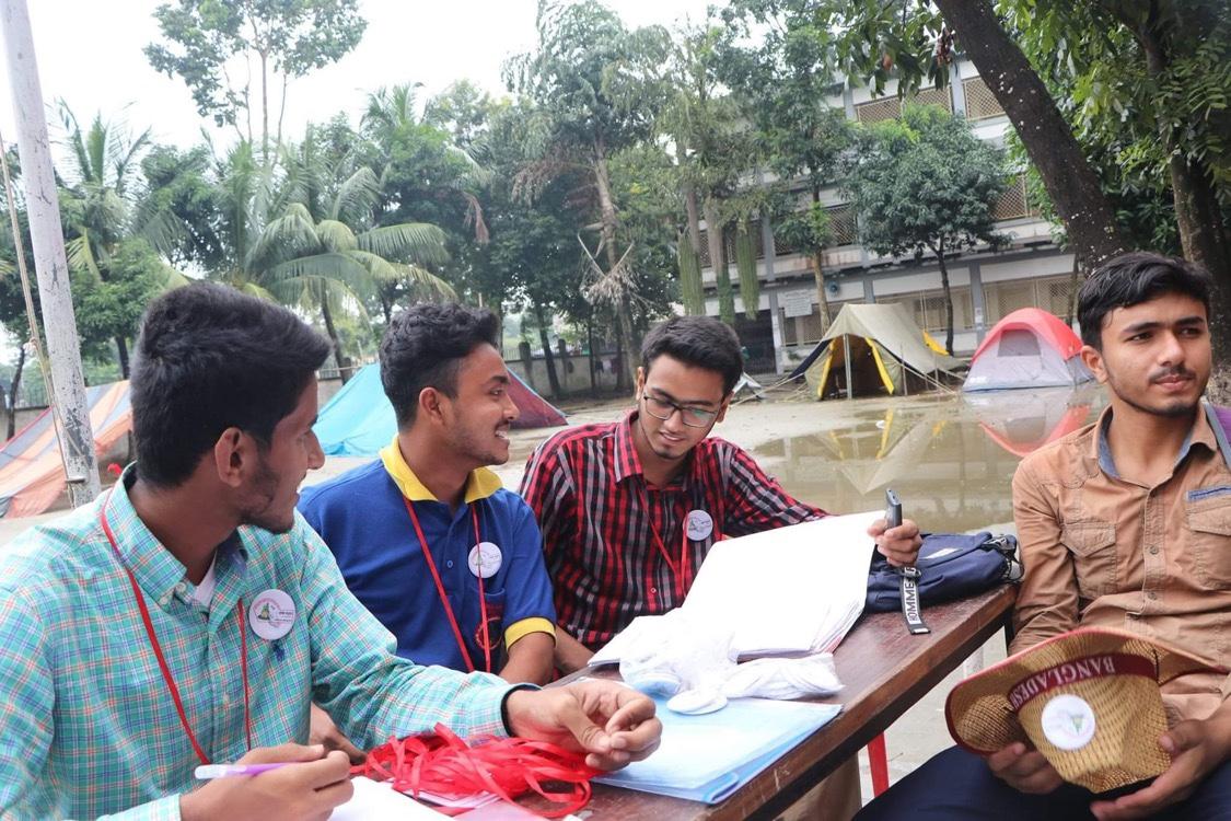 Service in a 3 day camp