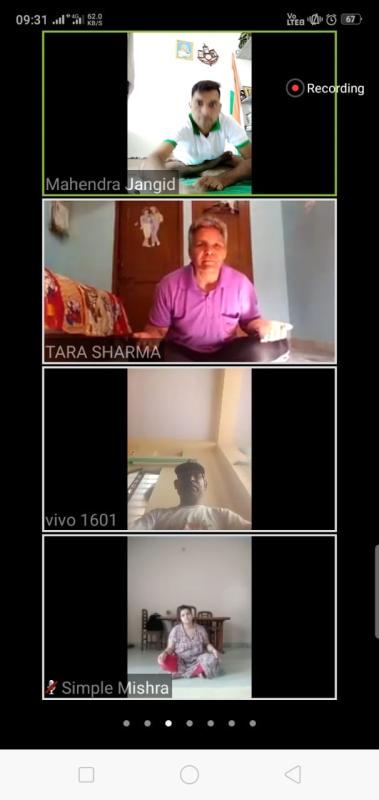 Virtual Yoga Day Celebration 