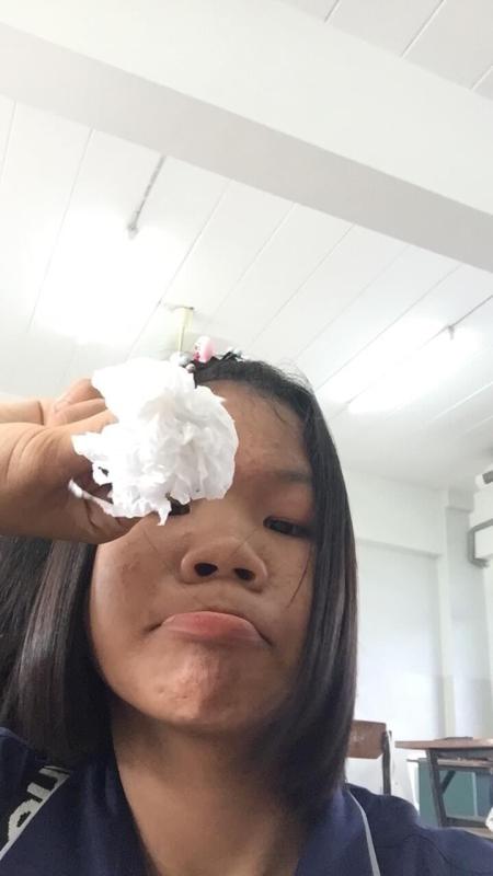 ทำดอกมะลิด้วยกระดาษทิชช