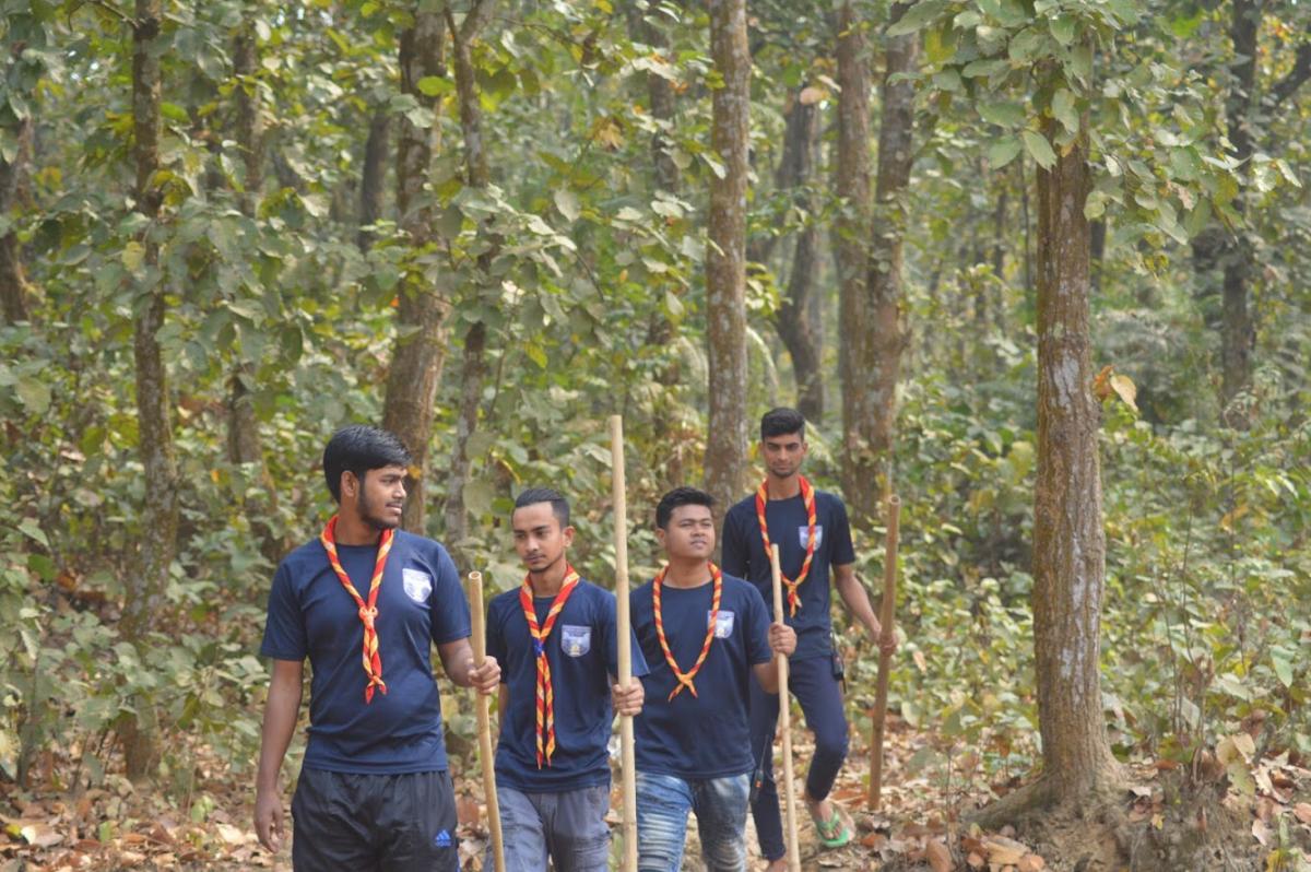 #খাবার খোজার উদ্দেশ্যে জঙ্গলে