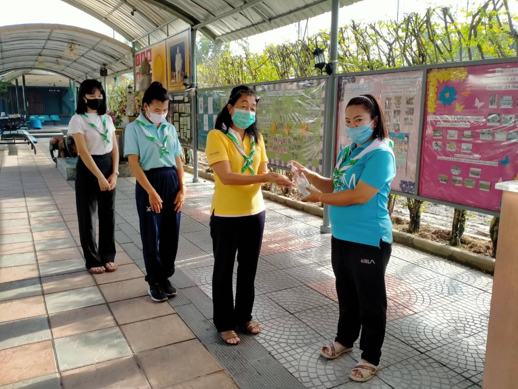 การล้างมือด้วยเจล