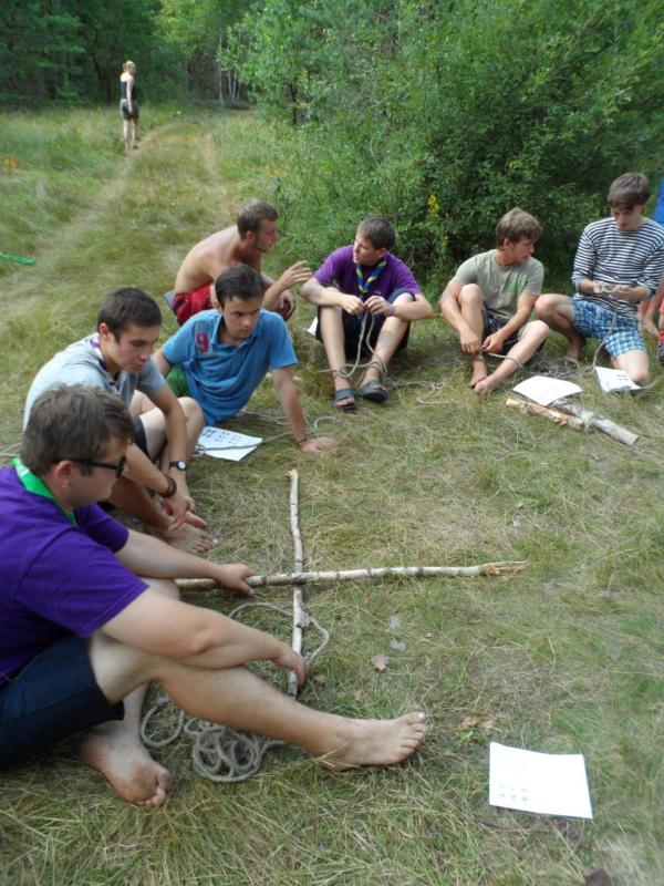 Командо - образующий тренинг в походных условиях для молодых людей