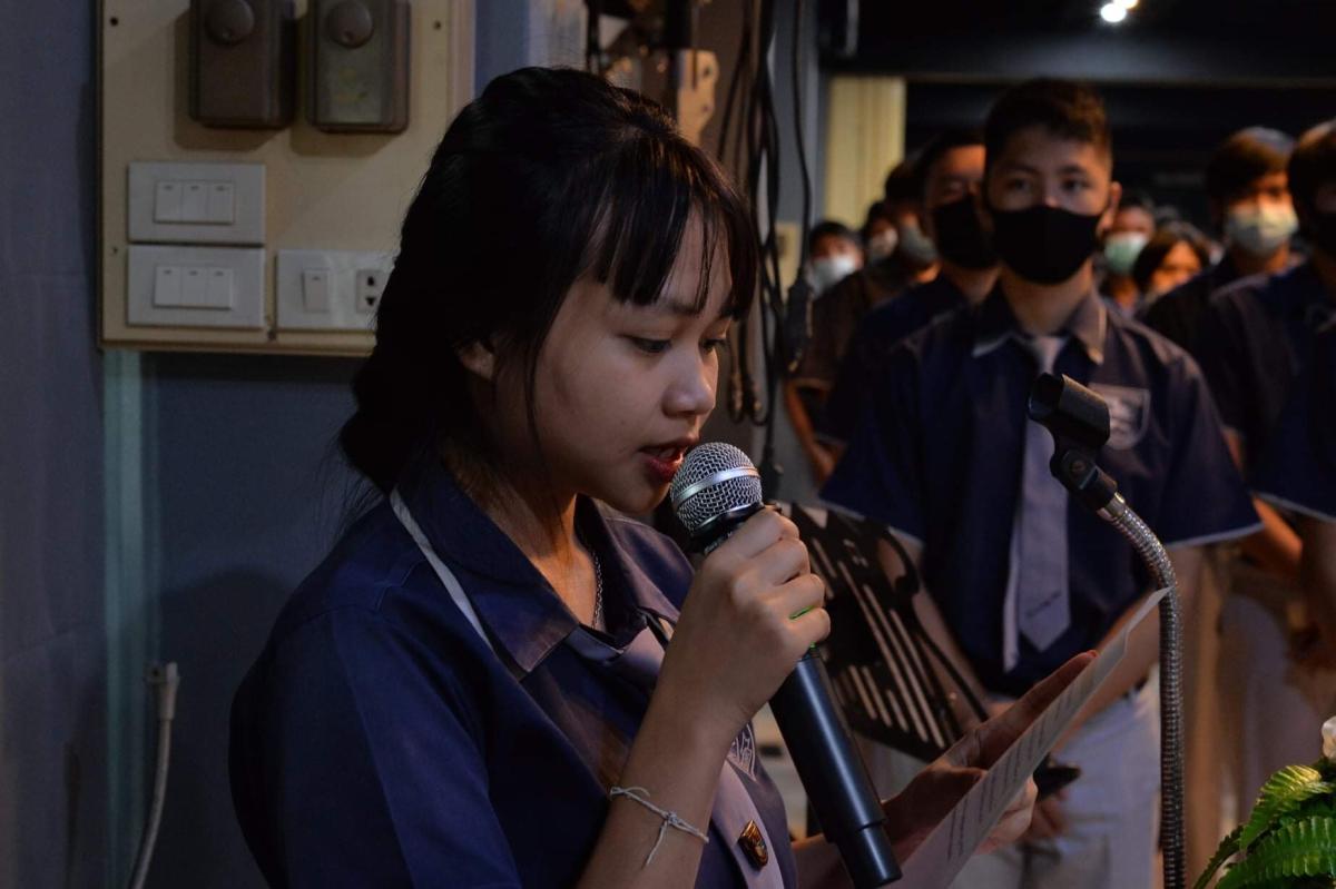 กล่าวคำอาเศรียรวาทวันพ่อแห่งชาติ