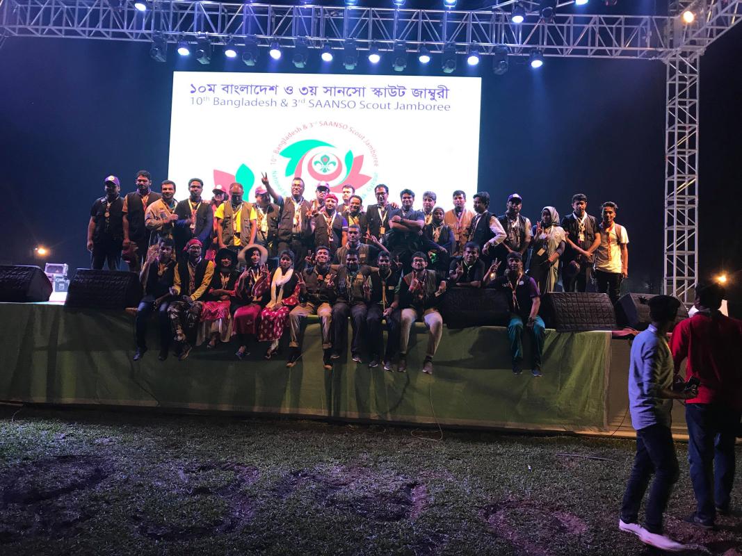 10th Bangladesh & 3rd SAANSO Jamboree