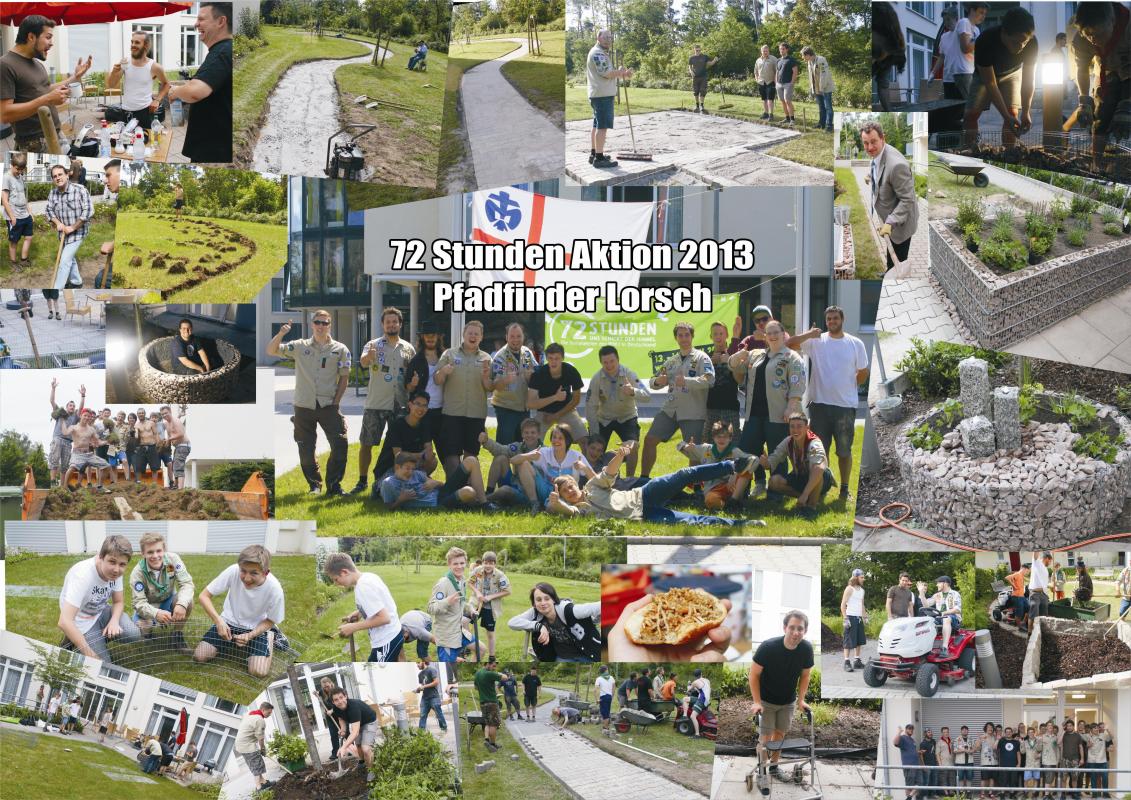 72 Stunden Aktion - Gruppe DPSG Lorsch