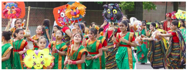 Celebrating Phohela Boishakh