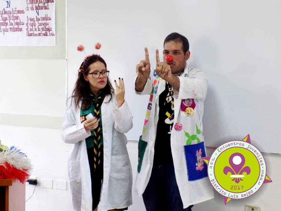 Multiplicando sonrisas con los payascouts