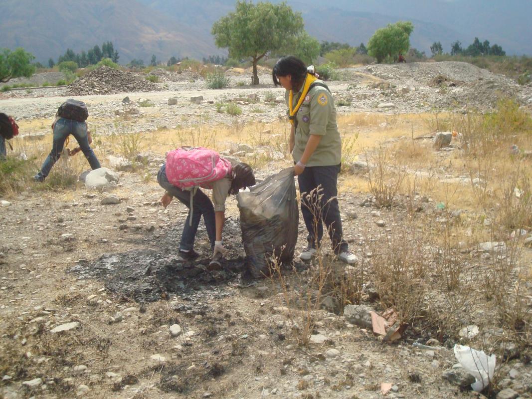 A limpiar el Mundo 2011 "Zona de Marquina-Quillacollo"