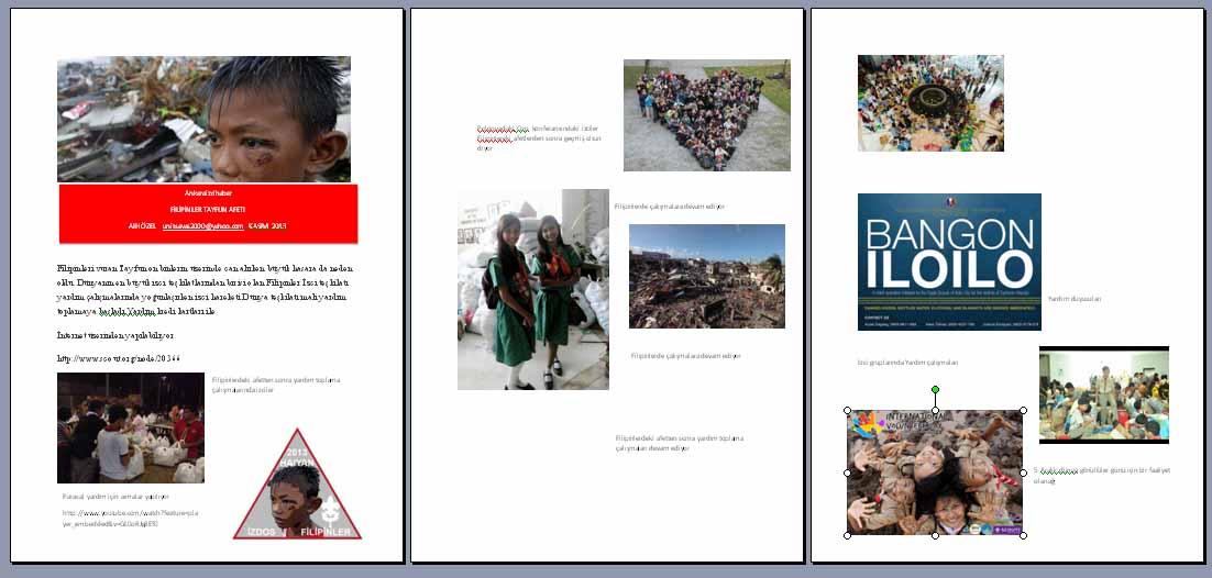 A NEWSLETTER TO OUR SCOUT LEADERS FOR THE DISASTER IN PHILLIPPINES
