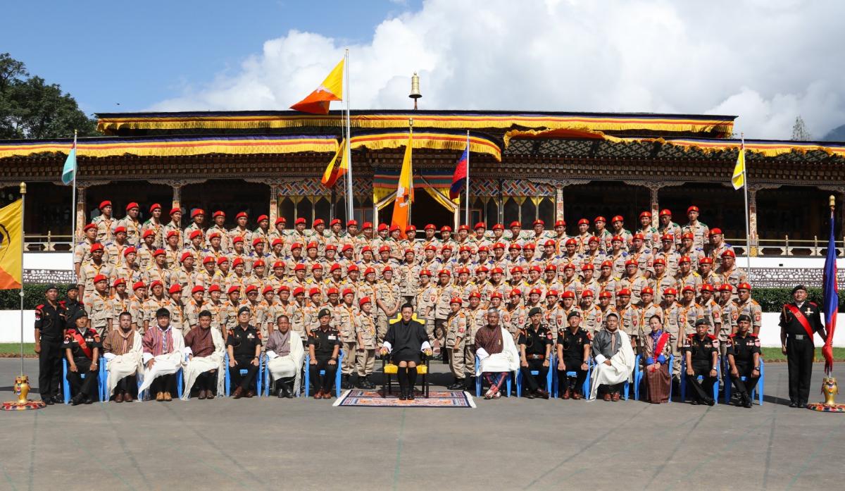 Scout 12th batch leadership training 