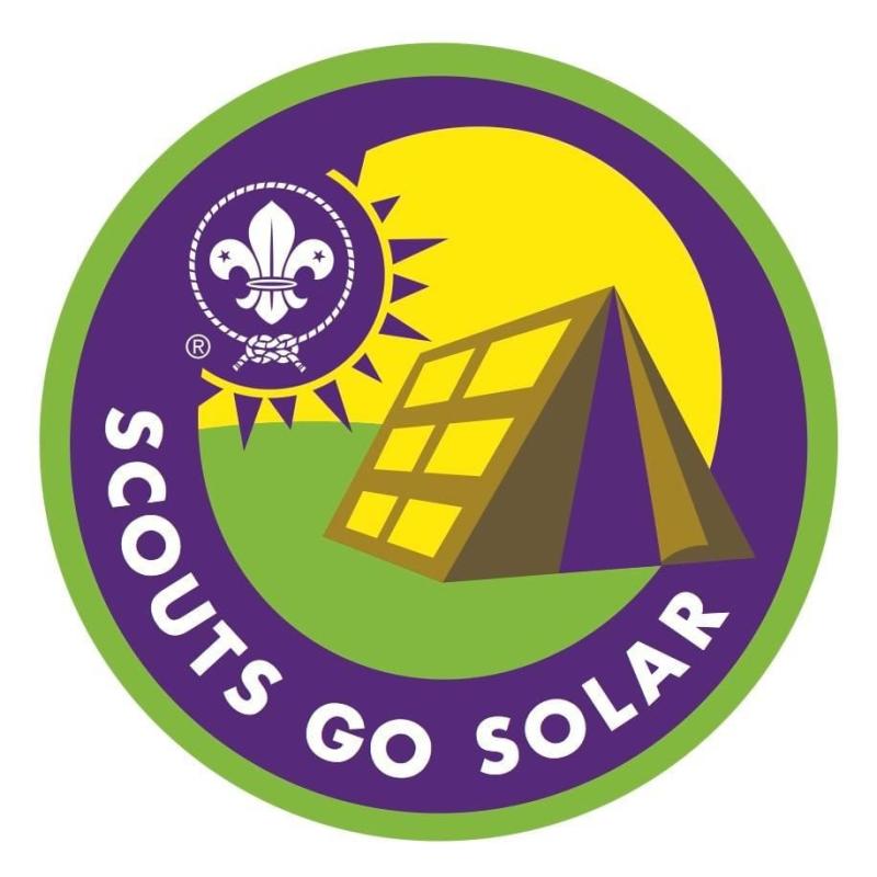 Scouts Go solar