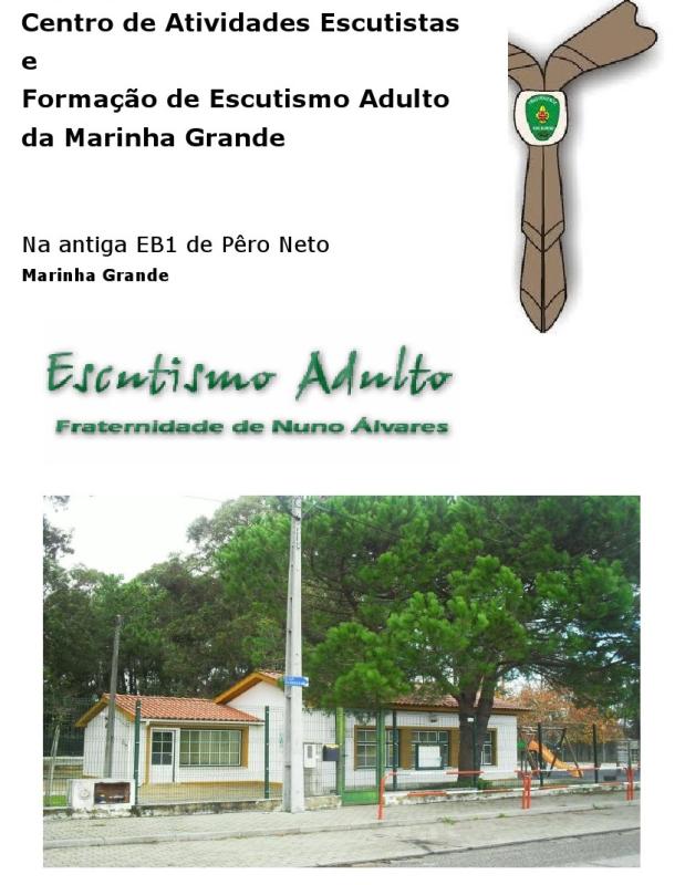 Sede do Núcleo da Marinha Grande da Fraternidade Nuno Álvares 