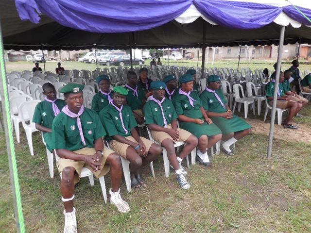 SENATOR BODE OLAJUMOKE MESSENGERS OF PEACE PROJECT TO THE LAGOS NIGERIA SPECIAL SCOUTS