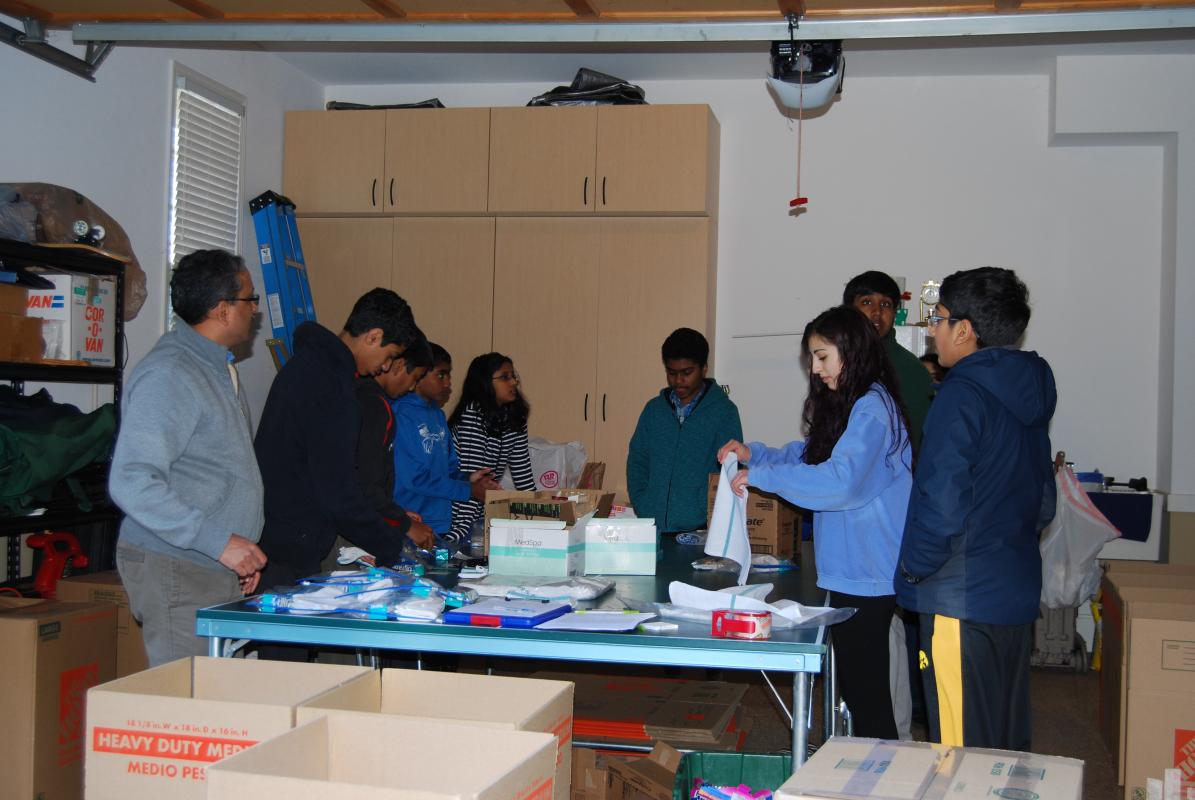 Humanitarian Relief Project: Collected and Sent Books and Hygiene Kits to Port-au-Prince, Haiti