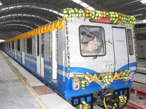 Metro Railway Service During Durga Puja of Kolkata,India
