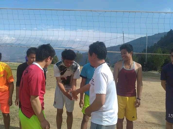 Volleyball knockout tournament 