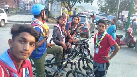 প্রথম নেপাল রোভার মুট-২০১৯ এ বাইসাইকেল এডুকেশন ট্যুর এ ৬০ জন অংশগ্রহণ করি।