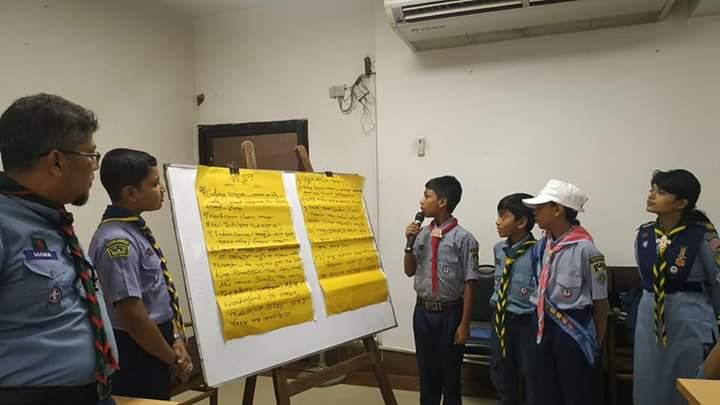 "My Dream, My Camporee" Workshop on Camporee program