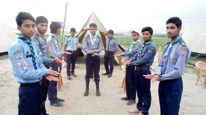 5th Annual Camp of Armed Police Battalion Scout Group