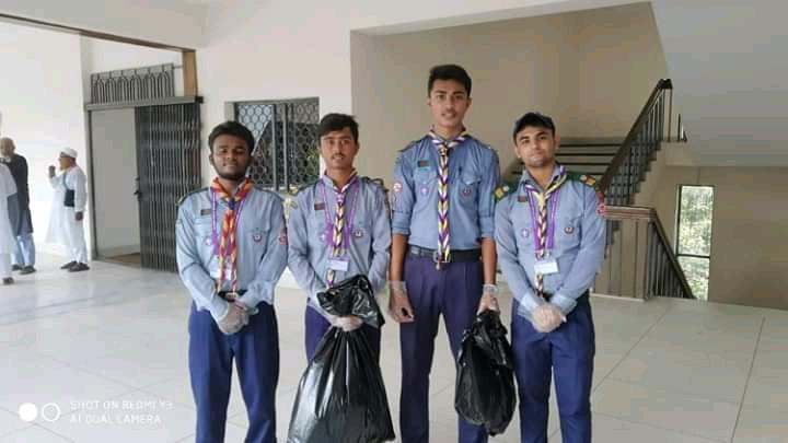 হজ্জ ক্যাম্প পরিষ্কার পরিচ্ছন্নতা অভিযান