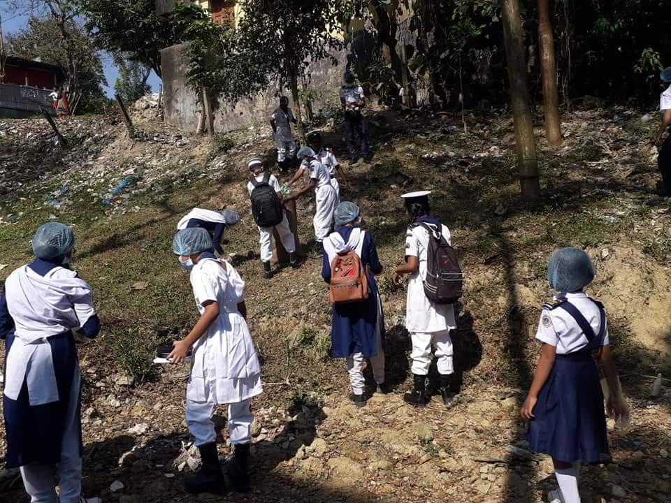 বিপি দিবস উপলক্ষে পরিষ্কার পরিচ্ছন্নতা অভিজান 