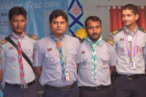 বিইউবিটি রোভার স্কাউট গ্রুপ ক্যাম্প-২০১৬