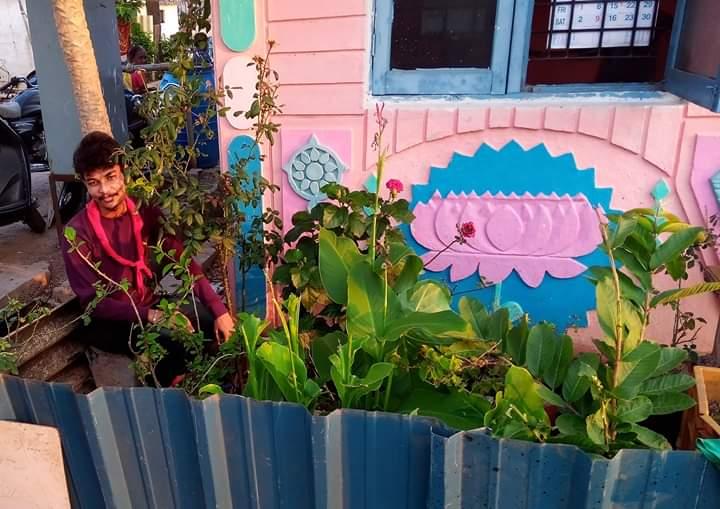 Earth day 2020 - By Bharath Scouts and Guides District Association Udupi. Karnataka State India "