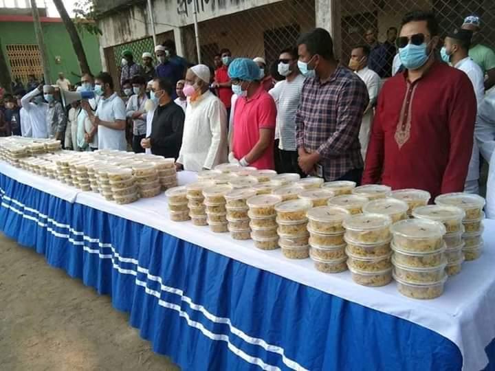 করোনা পরিস্থিতিতে খাদ্য সহায়তা