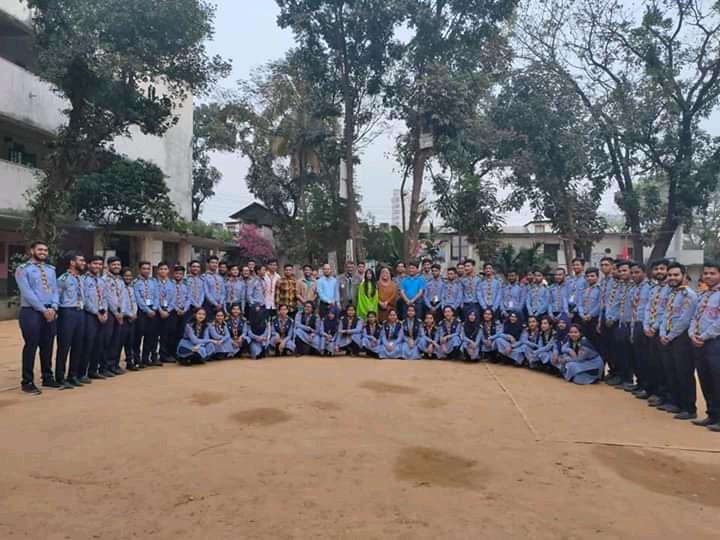 Celebration Of BP Day 2020 At Dhaka Polytechnic Institute Rover Scout Group