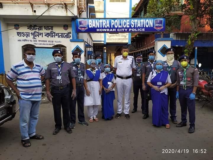 " FOOD DISTRIBUTION FOR NEEDY CHILDREN " on Lockdown Period 