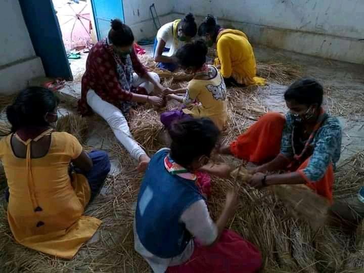 Mushroom cultivation.
