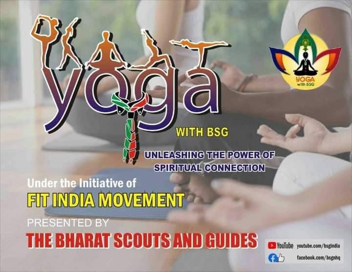 Yoga With BSG By The Bharat scouts and Guides World Scouting