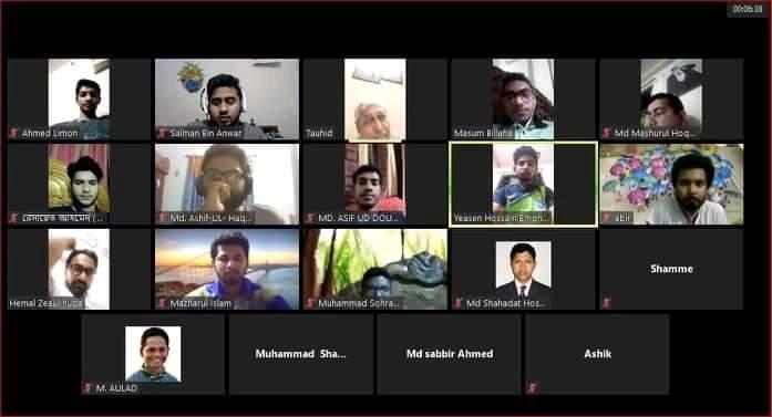 বাংলাদেশ স্কাউটস, স্ট্রাটেজিক প্লানিং ও গ্রোথ মনিটর বিভাগের জুম অ্যাপের মাধ্যমে অনলাইন মিটিং অনুষ্টিত হয়।