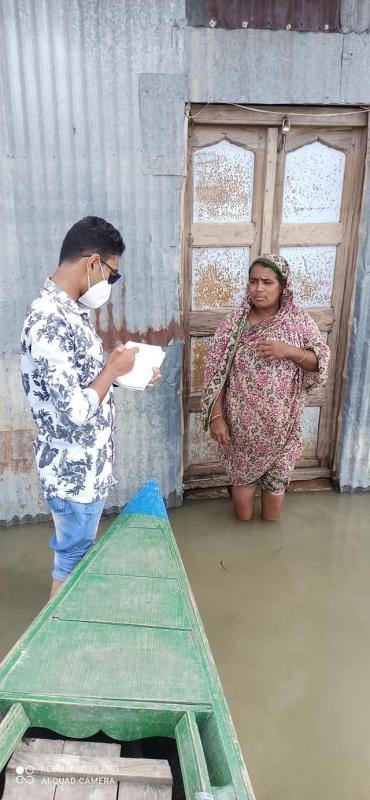 বন্যার্থদের মাঝে ত্রাণ বিতরণ কর্মসূচী ২০২০ খ্রি