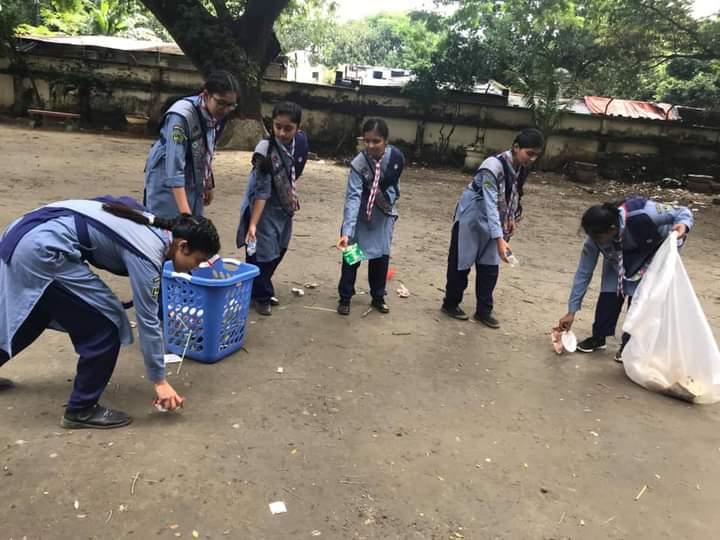 স্কাউটদের পরিবেশ পরিষ্কার-পরিচ্ছন্ন কার্যক্রম