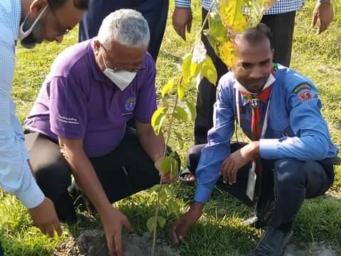  নির্বাহী পরিচালক স্যারের বৃক্ষরোপণ  