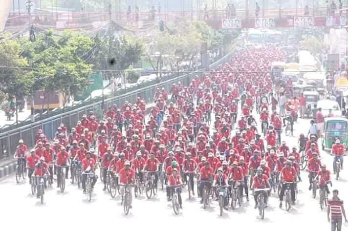 শতবর্ষ সাইকেল র‍্যালি ২০১৮