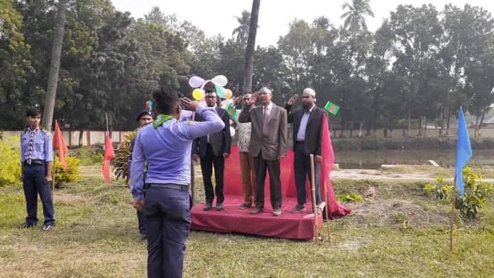 মহান বিজয় দিবস উপলক্ষে গার্ড অফ অনার অনুষ্ঠান ২০১৯ 