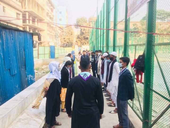 25 December 2020 troop and crew meeting. It was the last meeting this year.
