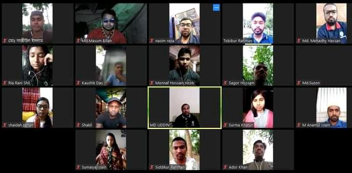 করোনাকালীন প্রথম ভার্চুয়াল(অনলাইন) ক্রু-মিটিং -২০২০