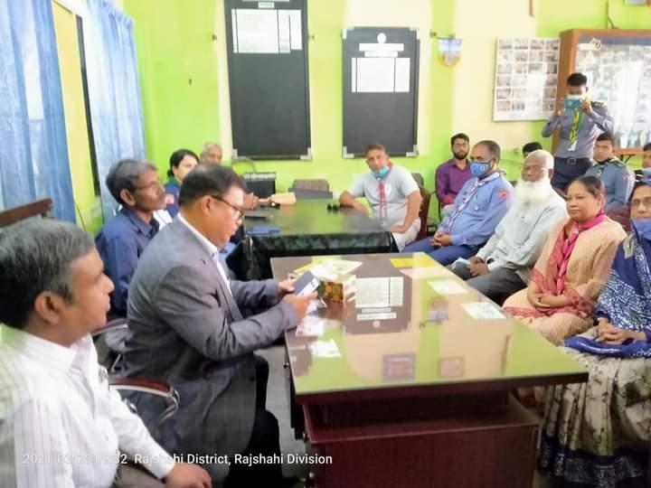 অতিথিদের গ্রহণ ও আপ্যায়ন -২০২১