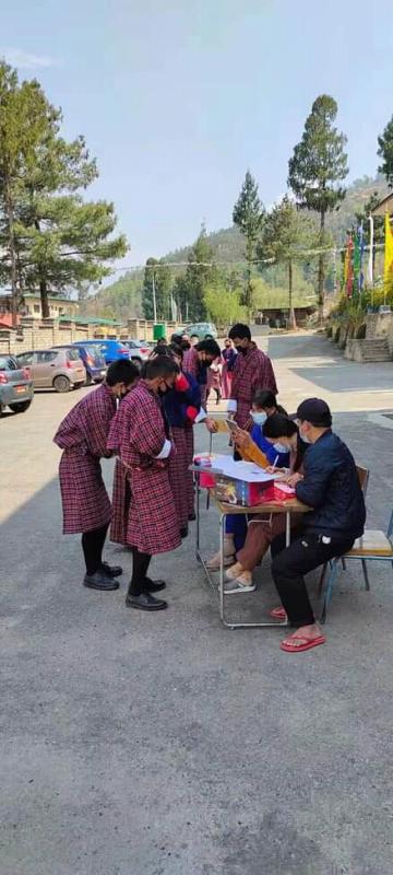 Voluntered for covid 19 test