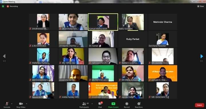 "National Webinar on NOT_HER_FAULT held on 16th December 2020 "_BSG India
