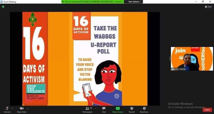 "National Webinar on NOT_HER_FAULT held on 29th December 2020 "_BSG INDIA.