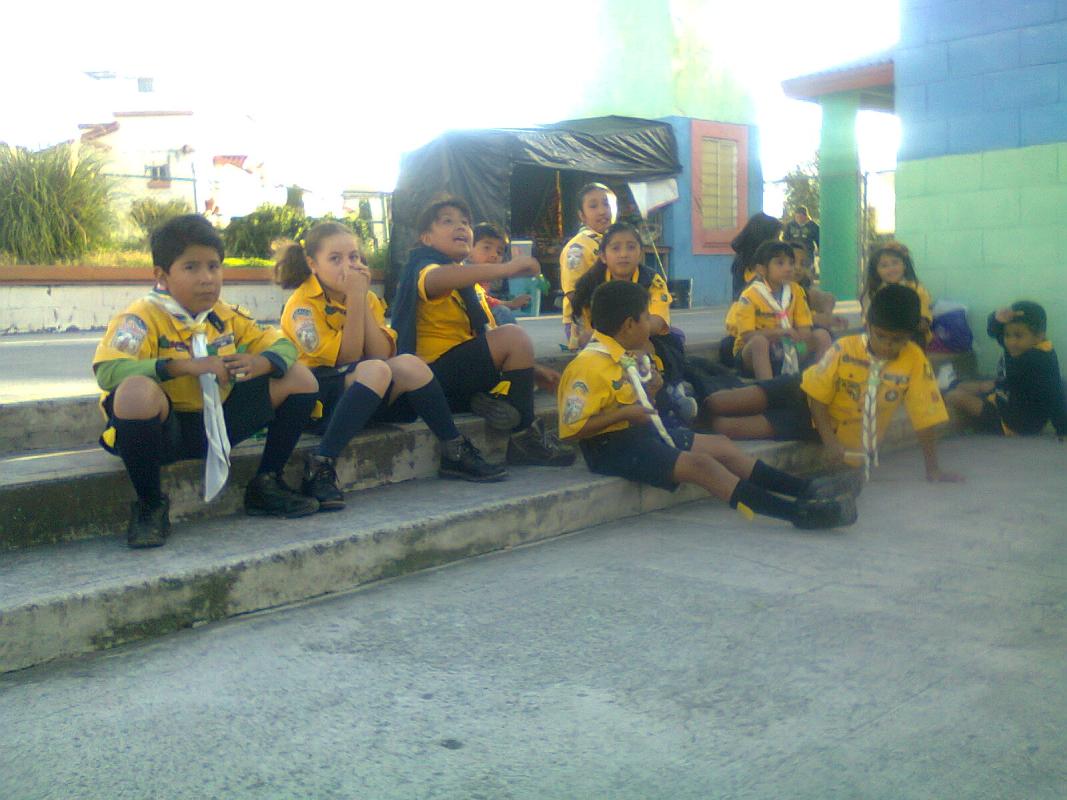 INTERCAMBIO VALIJA AMARILLA con el Grupo 1101 de Villa Gesell, Argentina