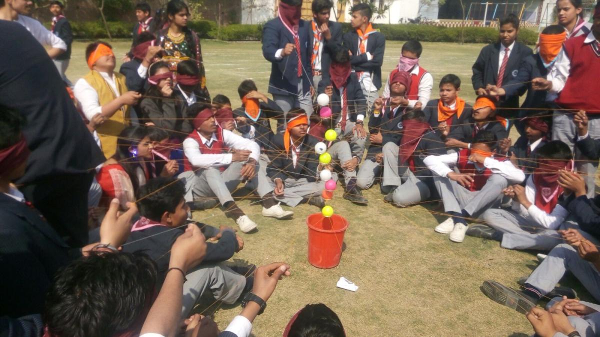 Personal development scout guide camp